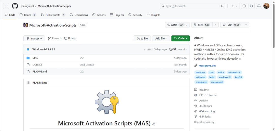 图片[2]-Microsoft Activation Scripts，最新Windows/Office激活工具！-科技匣子